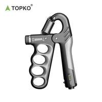 TOPKO Poignée de musculation réglable de haute qualité avec logo personnalisé pour fitness/salle de sport