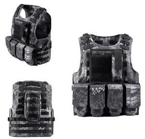 Chaleco Táctico de Seguridad Molle de Liberación Rápida para Entrenamiento al Aire Libre con Brújula Personalizada, Portaplacas de Protección Personal - Product Image 5