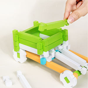 Offre Spéciale bricolage mortaise Tenon blocs de construction ensembles Montessori éducatif bois <span class=keywords><strong>maison</strong></span> Puzzles Cube jeu enfants unisexe garçons filles - Product Image 4