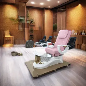 Luxury Pedicure Chair for Nail Salon Massage Manicure Foot Spa Premium Pedicure Chairs for Nail Care