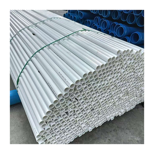 Tuyau d'alimentation en eau en <span class=keywords><strong>PVC</strong></span> blanc industriel, tuyau plat en UPVC résistant aux produits chimiques, tubes en plastique certifiés ISO résistants aux acides et aux alcalis - Product Image 6