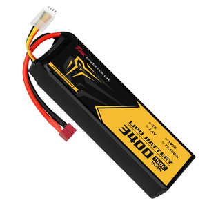 Аккумулятор LiPo Extreme 150C 2S <span class=keywords><strong>3400</strong></span> мАч 7.4В 171г для 5-дюймовых FPV-дронов для гонок и фристайла, высокомощный, с высоким разрядом тока - Product Image 4