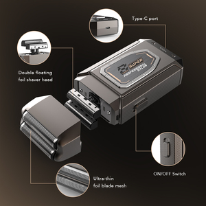 Tondeuse à <span class=keywords><strong>barbe</strong></span> électrique sans fil professionnelle rechargeable, <span class=keywords><strong>kit</strong></span> de coupe de cheveux, rasoir à grille, pour usage domestique et extérieur - Product Image 3