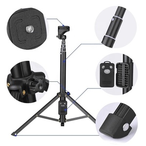 YUNTENG 1688 Có Thể Mở Rộng 51 Inch Điện Thoại Di Động Máy Ảnh <span class=keywords><strong>Monopod</strong></span> Selfie <span class=keywords><strong>Stick</strong></span> Tripod Đứng Với Điều Khiển Từ Xa Không Dây - Product Image 2