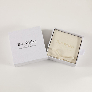 Sang trọng ngăn kéo hộp đồ trang sức với khoang biểu tượng tùy chỉnh bao bì cho nhẫn bông tai dây chuyền vòng tay Quà Tặng hiển thị trường hợp - Product Image 6