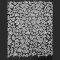 Tissu de robe de mariée haut de gamme brodé, sequins floraux, perles, utilisation estivale, largeur 130 cm, taille unique, teignable, origine Guangdong, pour sacs