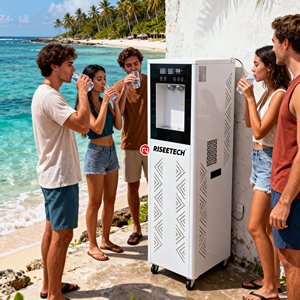 70L nước tinh khiết bền vững được làm từ không khí không khí để nước thế hệ trực tiếp uống Máy phát điện nước không khí cho ngoài trời và văn phòng RV sử dụng - Product Image 2