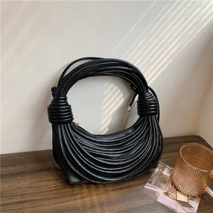 กระเป๋าสะพายข้างสุดสร้างสรรค์สำหรับผู้หญิง, กระเป๋าแฟชั่นใหม่สำหรับผู้หญิงกระเป๋าสะพายไหล่สายเดี่ยวถักปม - Product Image 5