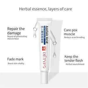 Ácido azeláico tratamento anti acne gel eficaz dissipar remoção de acne gel reparação acne pele delicada
