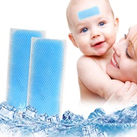 Personnalisation Patch de refroidissement antipyrétique hydrogel pour soins de santé pour bébés et adultes Patch de refroidissement par gel de glace