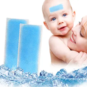 2024 신제품 사용자 정의 아기 및 성인 건강 관리 하이드로겔 해열 냉각 패치 아이스 젤 냉각 패치