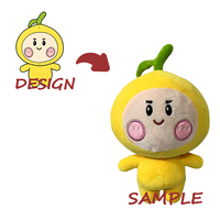 Jouets en peluche super doux, design personnalisé humain/chat, rembourrage en coton PP, couverture réconfortante pour enfants