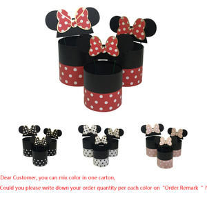 Boîte à fleurs MICKEY et MINNIE, cylindre de beauté, ensemble de 3 cylindres - Product Image 6