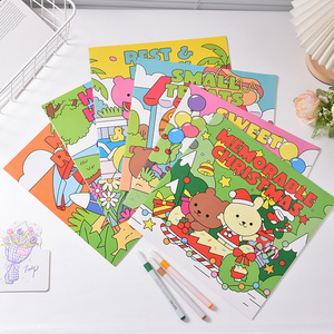 Design Personalizzato con Logo, Illustrazioni di Animali Carini Stampate, Riciclabile, Carta Morbida Patinata su Entrambi i Lati, 8 Fogli, Rilegatura Incollata, Promozionale - Product Image 2