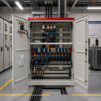 Équipement de distribution électrique complet CBC 2500A, y compris des tableaux de distribution et des appareils de commutation, pour une usine de fabrication d'acier