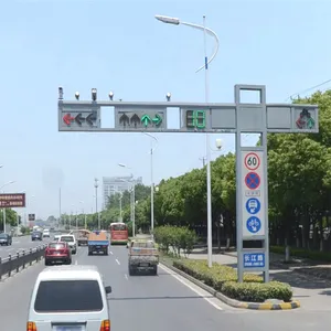 Vente en gros prix bon marché longue durée de vie a mené le poteau de signalisation routière