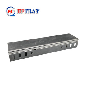 Canaux de câblage HFTRAY, hauteur 100 mm, acier au carbone pré-galvanisé, pour la pose de câbles - Product Image 5