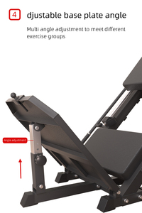 <span class=keywords><strong>Harker</strong></span> Squat Máy 45 độ đảo ngược pedaltrainer hộ gia đình thương mại phòng tập thể dục Trọng lượng nâng thiết bị tập thể dục - Product Image 4