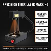 Mini graveur laser à fibre portable 5W, machine de table économique pour le marquage d'outils USB PCB