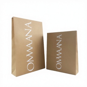 Sacs d'expédition en kraft blanc personnalisés avec logo pour chaussures et vêtements, épaisseur 180 g/m², impression sérigraphique, emballage de messagerie pour boutique en ligne - Product Image 2