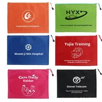 Carpeta de Documentos de Tela Oxford Impermeable Personalizada al por Mayor A4, Bolsa de Almacenamiento con Cremallera