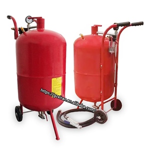 Máquina de Limpieza de Superficies con Chorro de Arena de 40L 10Gal, Chorro de Aire Abrasivo de Acero de Alta Resistencia, Eliminación de Óxido Móvil, Reacondicionamiento - Product Image 6