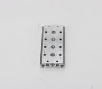 Base de distributeur de soupapes pneumatiques en alliage d'aluminium série QS5Y