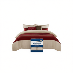 Momoliark <b>Comforter</b> <b>Set</b> 7 Piece Queen King Super King Size Floral Woven Bedding Bedroom Home Hotel Wedding - Product Image 1