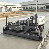 Machine à laser pour le nivellement du béton à haute efficacité, moteur 23HP pour la construction de béton sur de grandes surfaces