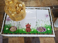 Tapis Rekebot éthiopien et Habesha 96x64cm, pour cérémonie du café érythréen