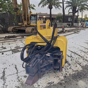 AP120A palo fondazione macchina escavatore elettrico montato <span class=keywords><strong>Vibro</strong></span> martello con morsetto pila tubo - Product Image 5