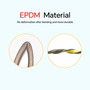 Junta de <span class=keywords><strong>Goma</strong></span> Impermeable y Antipolvo, Junta de Espuma EPDM Irregular para Puertas y <span class=keywords><strong>Ventanas</strong></span> con Servicio de Corte y Tamaños Personalizados - Product Image 6