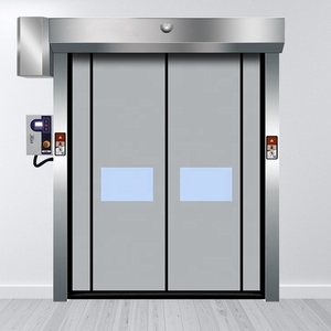 Puerta Rápida Enrollable de Diseño Industrial de Wuxi Shelter Factory, Autoreparable, de Nano PVC, con Certificación ISO9001 para Almacén - Product Image 2