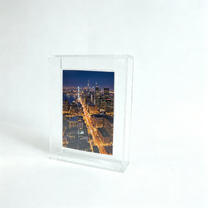 Cadres photo en acrylique transparent personnalisés de haute qualité, à suspendre au mur, pour la maison, le bureau et la décoration commerciale - Vente flash - Product Image 4
