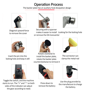 <span class=keywords><strong>Prix</strong></span> <span class=keywords><strong>de</strong></span> gros Ensemble <span class=keywords><strong>de</strong></span> machine à polir sans fil professionnelle avec accessoires complets - Product Image 5