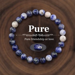 Gemme JD all'ingrosso 6mm 8mm 10mm pietra naturale di alta qualità perle rotonde bracciali ideali per le donne e gli uomini indossano - Product Image 5