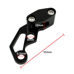 Pièces de modification de moto MSX125 Support d'odomètre Tuyau d'huile CNC Alliage d'aluminium Serre-câble BWS Ghost Fire Sky Sword - Product Image 6