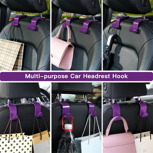 Cross-border <b>car</b> seat back multi-functional <b>hook</b> accessories, <b>car</b> interior accessories, multiple colors available, <b>car</b> item - Product Image 4