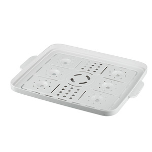 Cuiseur vapeur électrique 3 niveaux 12L 1200W pour légumes, riz et maïs – Vente en gros pour la maison - Product Image 5