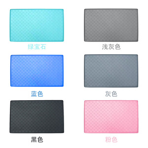 JP Collapsible Silicone <b>Pet</b> <b>Feeding</b> <b>Mat</b> Non Slip Leak Proof Scratch Resistant Washable Paw Print Modern for Cats Dogs Home - Product Image 3