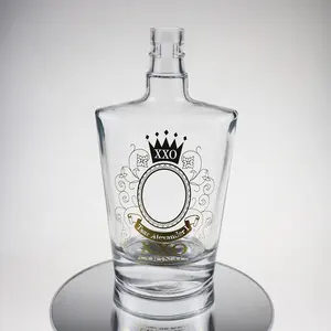 Xo Glass Bottle Special XO Brandy Glass Bottle With Logo Label