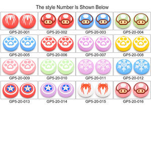 Glow Luminous Thumb Stick para <span class=keywords><strong>Sony</strong></span> Playstation 5 Controlador de silicona suave Thumb Stick Accesorio <span class=keywords><strong>Tapas</strong></span> de agarre para PS4 PRO XBOXONE - Product Image 3