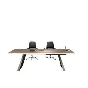 Top sales quality assurance conference table thickened tabletop modern conference table for meeting