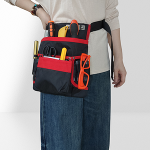 Sac à outils multifonctionnel imperméable pour électriciens avec logo personnalisé, fabriqué en tissu Oxford épaissi - Product Image 3