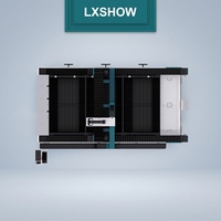 Machine de découpe laser CNC à haute vitesse LX3015FC pour tôles métalliques, machine de découpe laser à fibre pour tôles d'acier