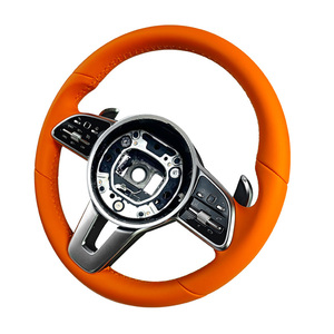 Volant en cuir <span class=keywords><strong>orange</strong></span> en gros pour Mercedes Benz Amg W204 W164 C300 - Product Image 1