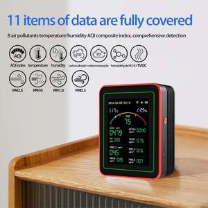 2026 MT29 WiFi Tuya 15 in 1 <span class=keywords><strong>Rilevatore</strong></span> di Qualità dell'Aria e CO, <span class=keywords><strong>Rilevatore</strong></span> di <span class=keywords><strong>Gas</strong></span> Inquinanti PM2.5 e Anidride Carbonica Grecia Ucraina Polonia - Product Image 2