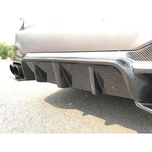 G30 G38 Khô Sợi Carbon Tự Động Phía Sau Bumper Lip Khuếch Tán Spoiler Splitter Cho BMW 5 <span class=keywords><strong>Series</strong></span> G30 G38 3D Phong Cách - Product Image 4