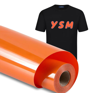 Rouleau de vinyle HTV pour transfert direct sur film, transferts thermiques personnalisés, étiquettes en vinyle, motifs pour t-shirts, prêt à presser - Product Image 5