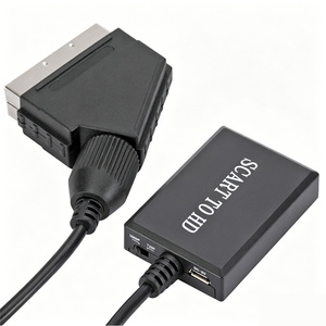 Convertisseur SCART <span class=keywords><strong>vers</strong></span> <span class=keywords><strong>HDMI</strong></span> 720P 1080P, adaptateur de conversion vidéo et audio pour HDTV - Product Image 3